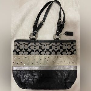 Vintage black Coach bag